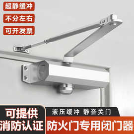 防火门闭门器消防门自动液压关门器推拉门单元大门缓冲静音闭门器