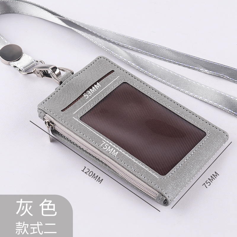 Jinbeisi tarjeta de trabajo cubierta de la tarjeta de identificación tarjeta de acceso al autobús del estudiante insignia Tarjeta de cordón CUBIERTA Cubierta de la tarjeta de fábrica