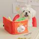 Ins South Korea Dog Toy Book Pet Toy Leak Food Smell Sound Cloth Book Dog Hidden Food Book