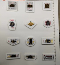 定 做生产鞋舌商标 鞋面装饰贴 sup 恶魔商标现货供应 编号yyflj
