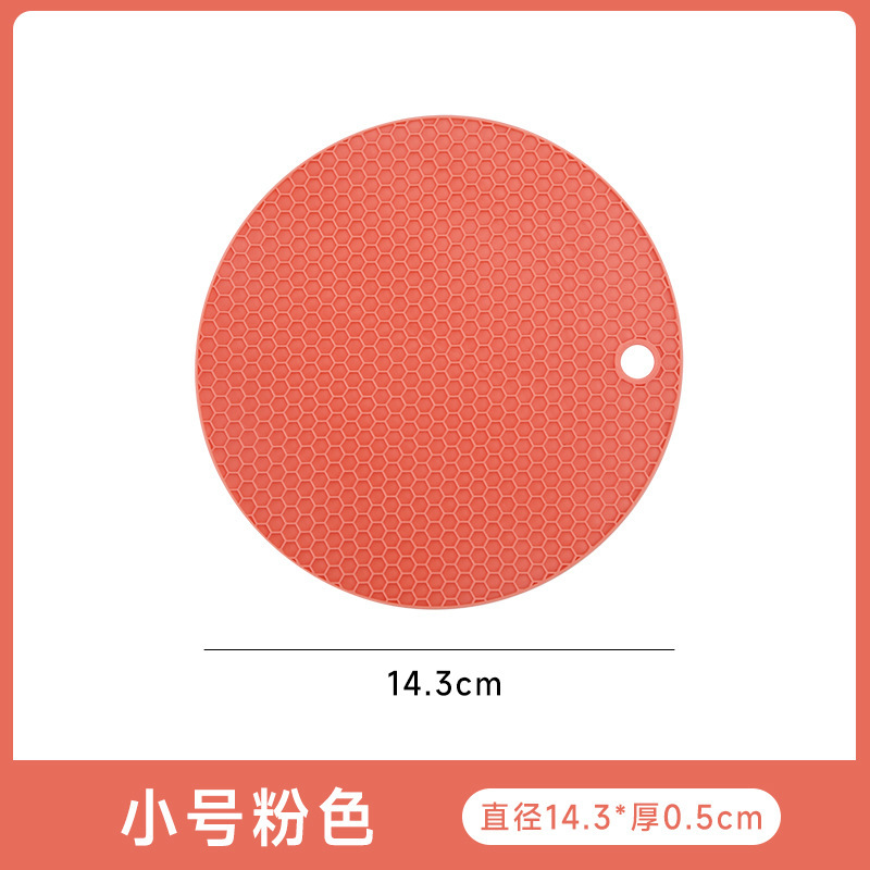 Fabricante de posavasos spot estilo nórdico cocina para el hogar silicona almohadilla de aislamiento térmico redondo al por mayor taza de té gruesa almohadilla de mesa