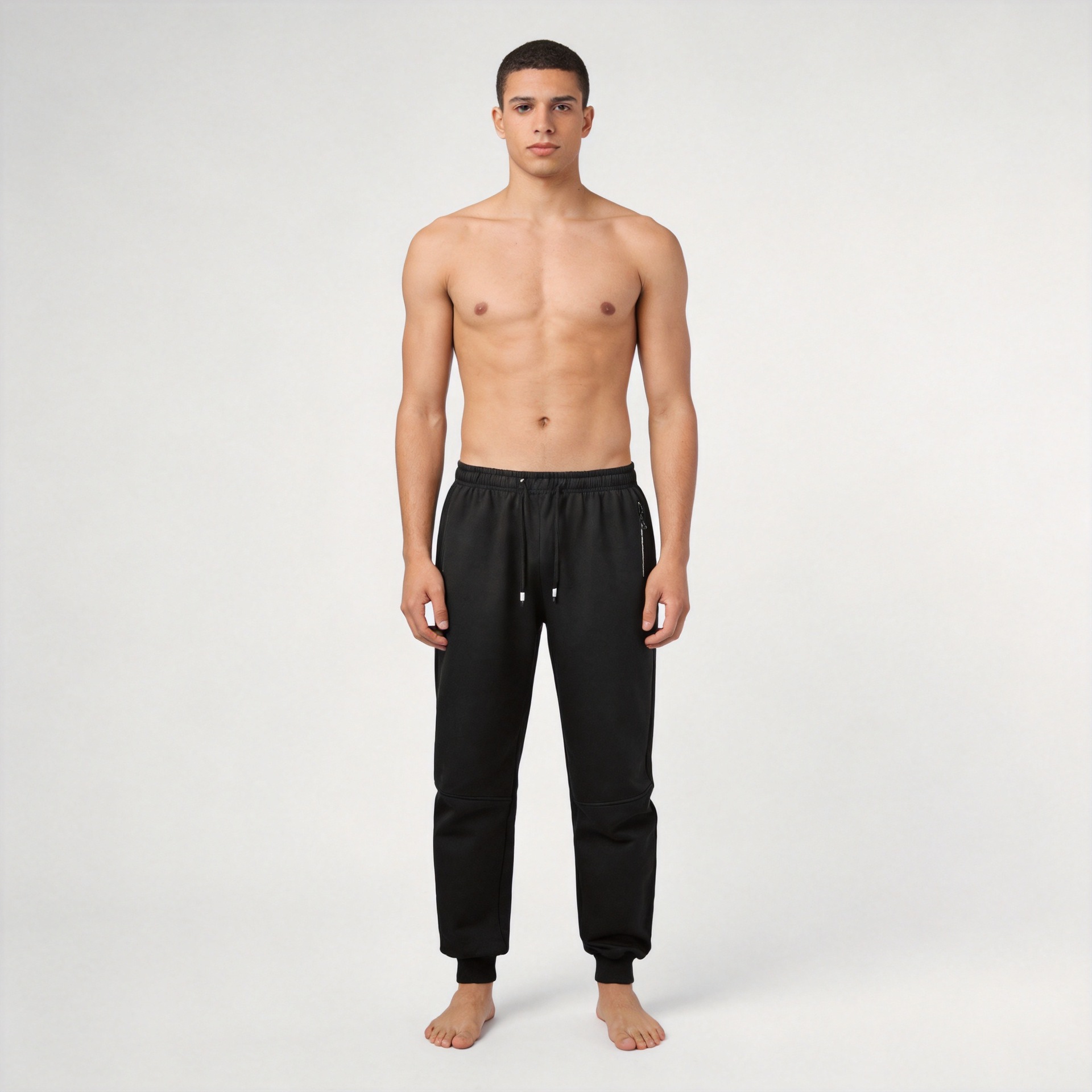 Winter Fleece-Lined Thickened Lamb Wool Pants for Men and Women, European Size, Jogger-Style Casual Loose Sweatpants, Polyester Fiber