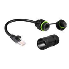 RJ45连接器M20-RJ45-CAT6防水接头连接器户外通用RJ45连接器厂家