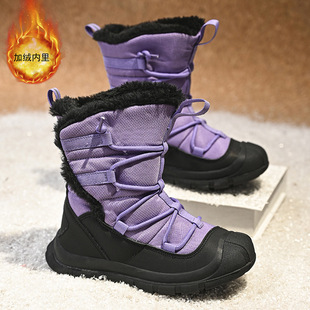 ��ͯѩ��ѥ�����¿�ӽq�Ӻ�ůŮͯ��ѥ�д�ͯ��Ů���LͲѩ��ѥ