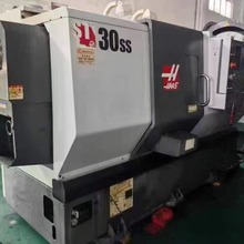 处理二手哈斯ST-30SSY车铣复合主轴孔径88.9原装送料机对刀仪