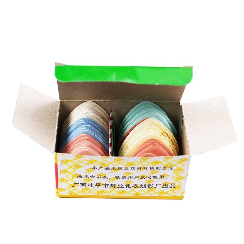Sewing color tailoring powder triangle garment accessories cutting powder easy to grind out easy to brush off