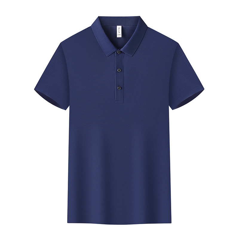 Camiseta de solapa de manga corta de golf que no deja marcas Camiseta de polo para hombre de lujo ligero de alta gama Camiseta de polo de secado rápido deportiva personalizada