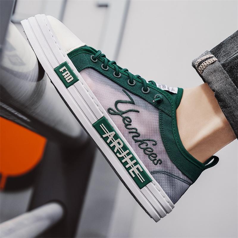 Douyin Sneakers individuales a través de la red, zapatos casuales para hombres, zapatos de vadeo de río de todo fósforo, zapatillas de deporte X5327