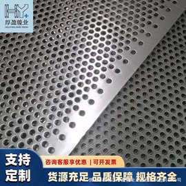 厂家批发冲孔板筛网来图来样冲孔网板不锈钢圆形冲孔板地沟过滤网