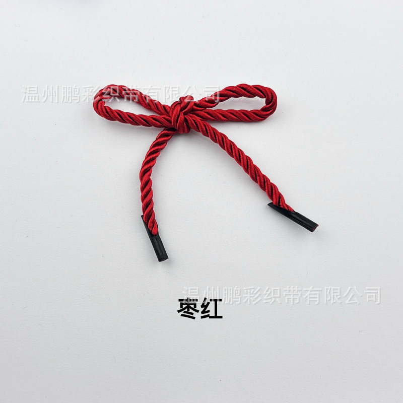 Cuerda de 3 Cabos para Bolsa de 4 mm de Poliéster y TPU para Bolsas de Regalo y Papel