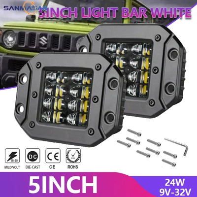 İşçi projektorları 24W Wrangler A- pillar spotlight