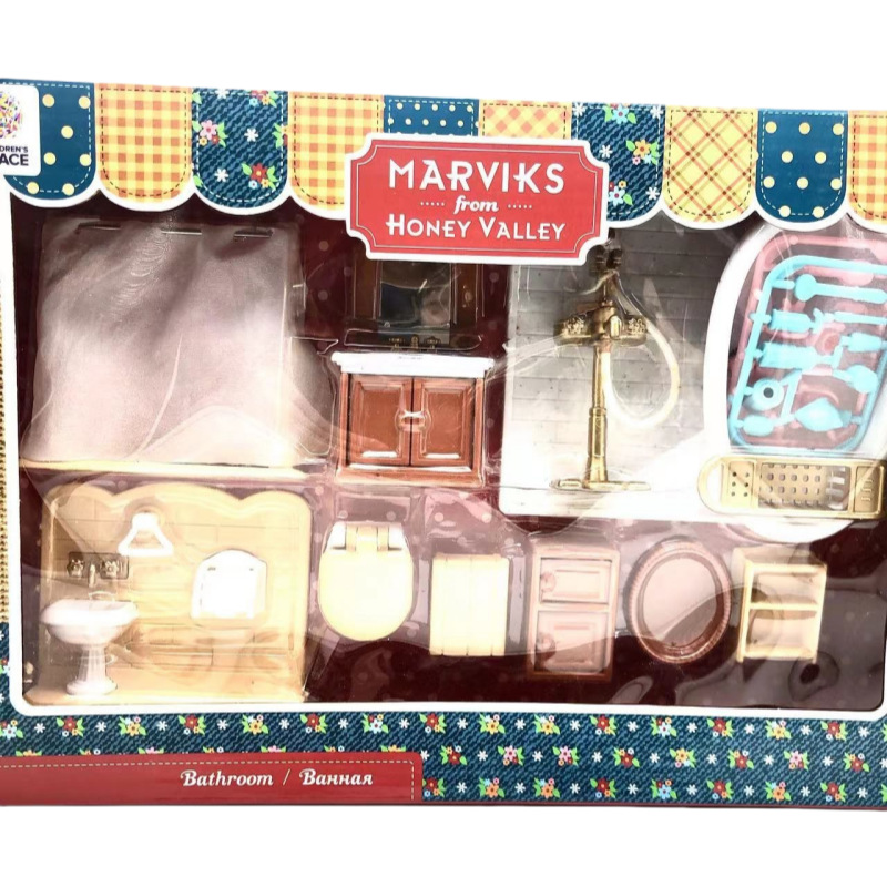 dollhouse΢�������������diy�ֹ������ݳ������贴�⿨ͨ�Ҿ�