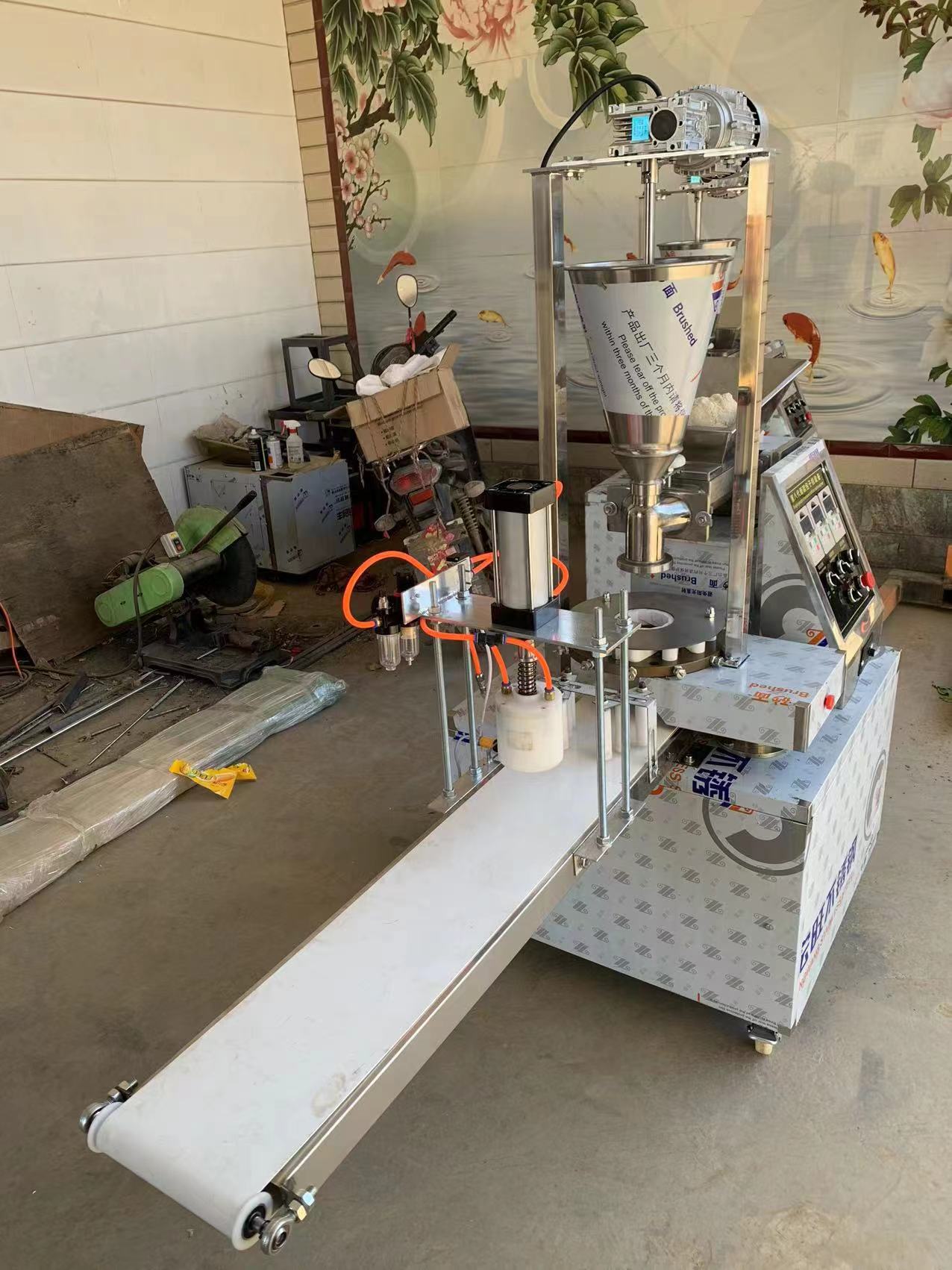 厂家销售全自动不锈钢商用包子机 包子成型机面食全套设备 馒头机