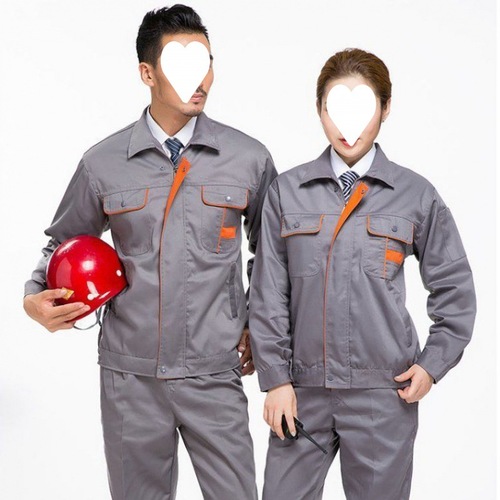Air-conditioning clothing, overalls, men's suits, tops, pants, auto repair clothing, thickened wear-resistant clothing, long-sleeved workshop workwear, custom-made labor insurance