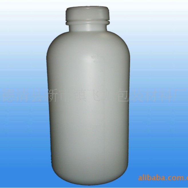 1000毫升/ml PE塑料瓶 1升/L 乳白等多种颜色，可带液位透明线