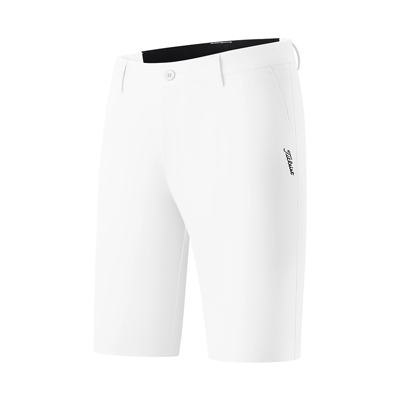 【Cross-Border】T Summer Golf Shorts for Men Woven Stretch Golf Sports Pants # 2401