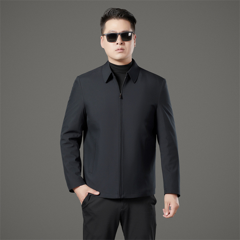 (2개) 24 WINTER WEAR 남성용 코튼 패딩 코트 중년 아빠의 짧은 따뜻한 콜드 리딩 실크 코튼 패딩 코트 남성용 패션 캐주얼 자켓