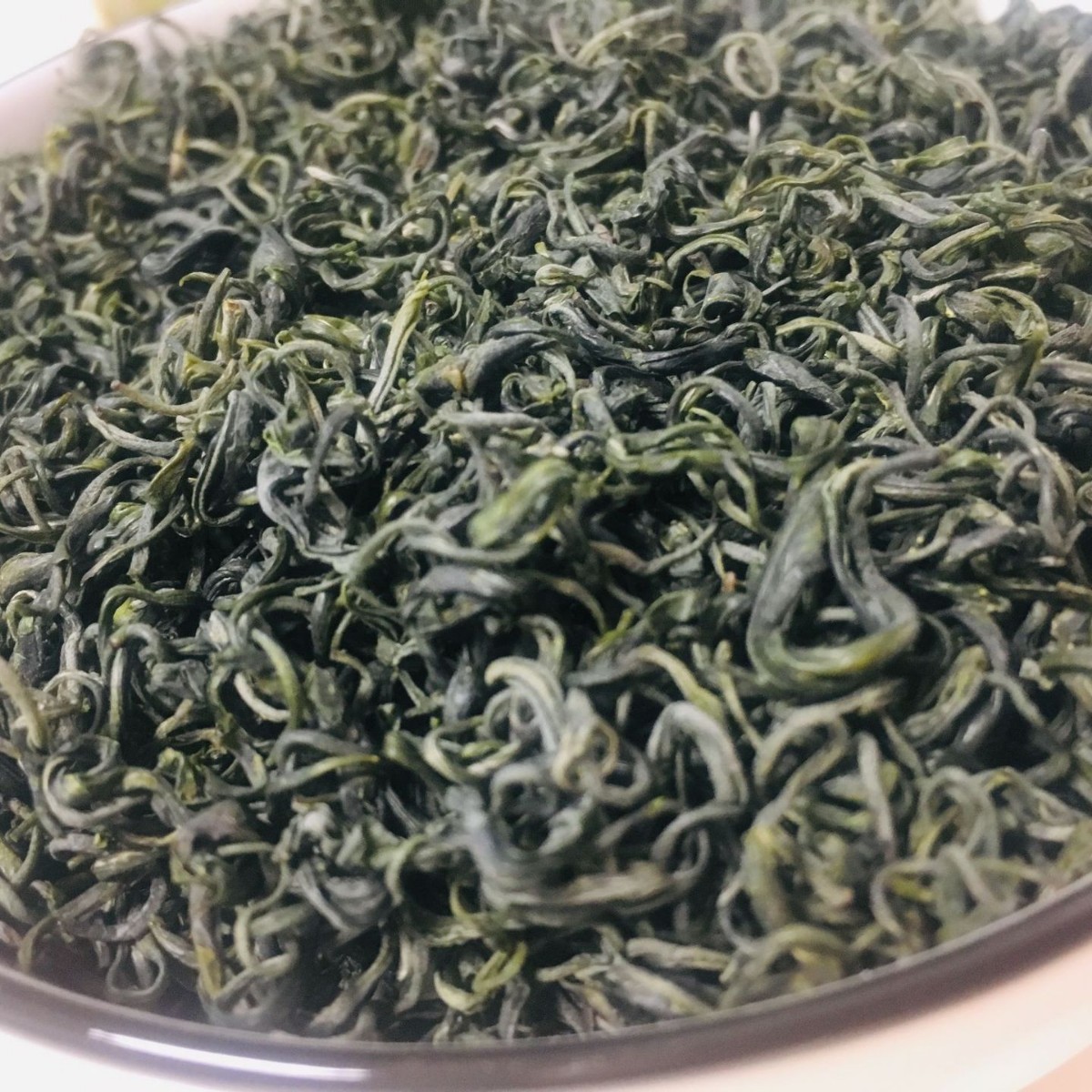 批发四川峨眉山新鲜绿茶七里春高山绿茶炒青500克散装茶