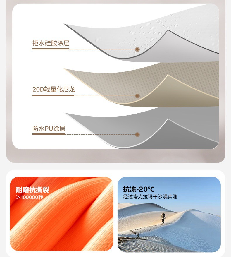 Mugod Cold Mountain Wind Wing Ul N39 Tent for Hiking, Mountaineering, Outdoor Camping, High-Altitude Overnight Stays, and Protection Against Heavy Snow and Heavy Rain