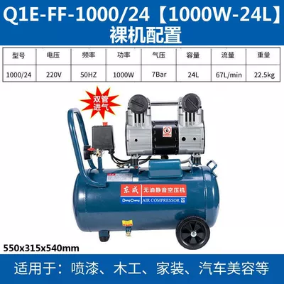 air compressor, Hava kompressorları - dongcheng1000air-compressor-24l-factory-configuration