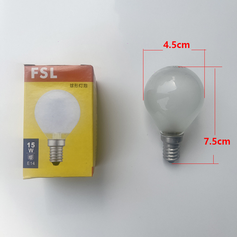lámpara incandescente filamento de tungsteno atenuable esmerilado lámpara de tornillo de vela transparente