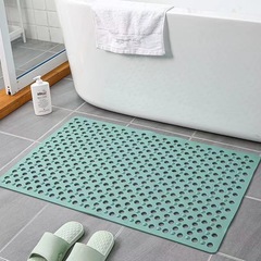 Wholesale bathroom square non-slip massage water-proof foot mats bathroom bathing elderly children anti-fall hollow floor mats