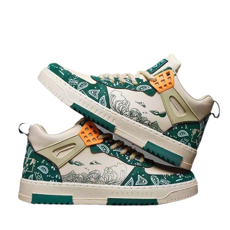 Zapatos de skate de alto impacto para hombres verano 2024 nuevos zapatos de hombre moda zapatos deportivos de nicho de diseño juvenil zapatos de moda