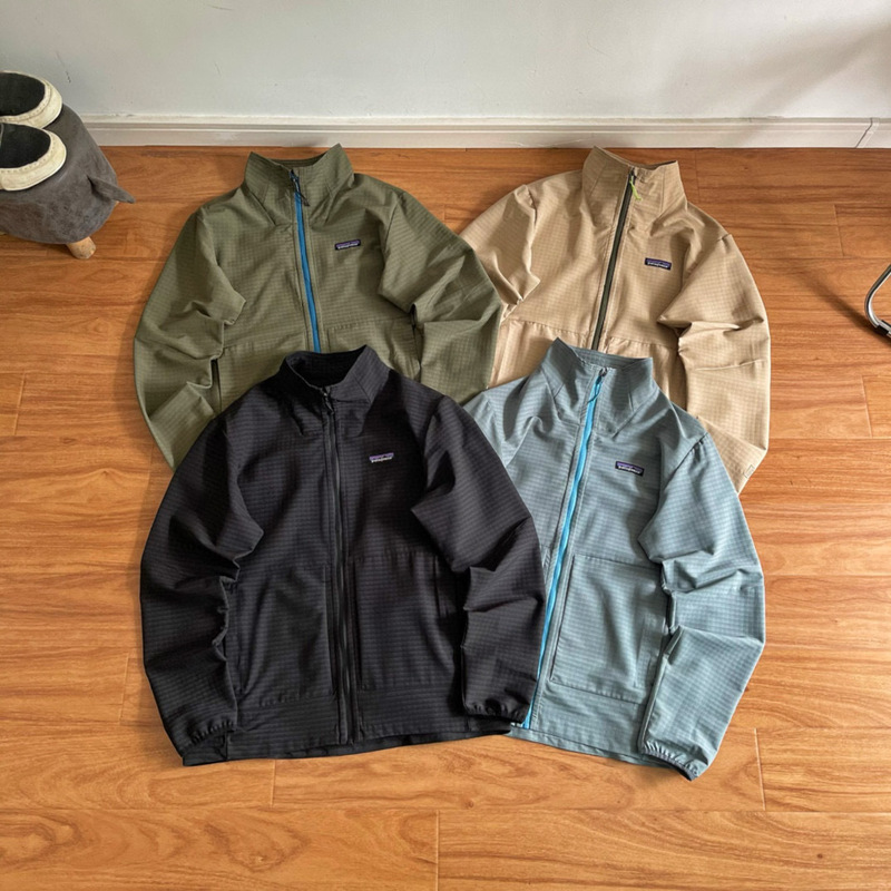 Cross-Border Pata Bata m's R1 Techface Technical Fabric Sports Stand Collar Zipper Jacket Soft Shell