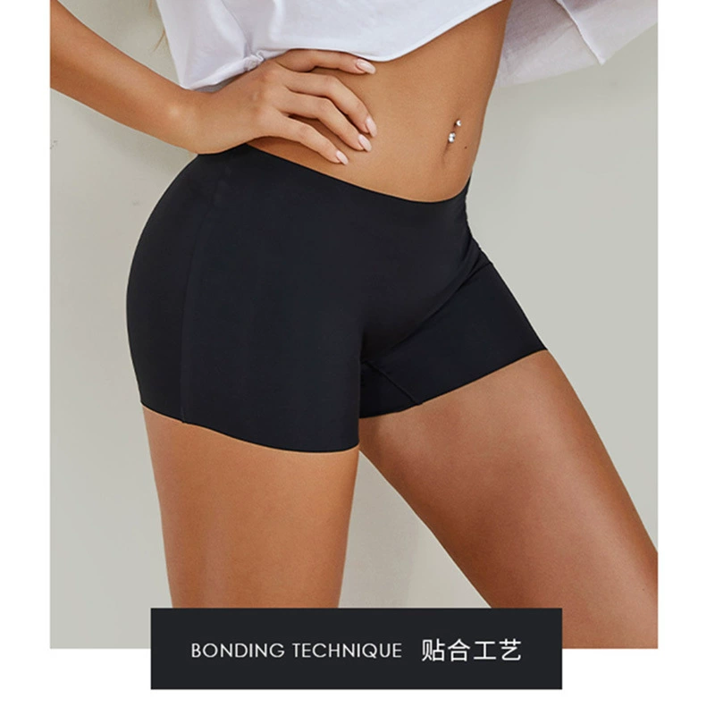 Safe underwear, trousers, silk leggings, shorts for yoga, European style, high waist, plus size