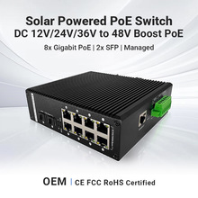 ̫����POE������DC12V/24V/36Vת48V��׼POE��ҵ��2��8�������
