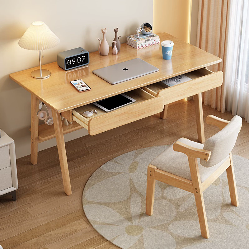 Nordic письменный стол домашний простой настольный компьютерный стол спальня из массива дерева