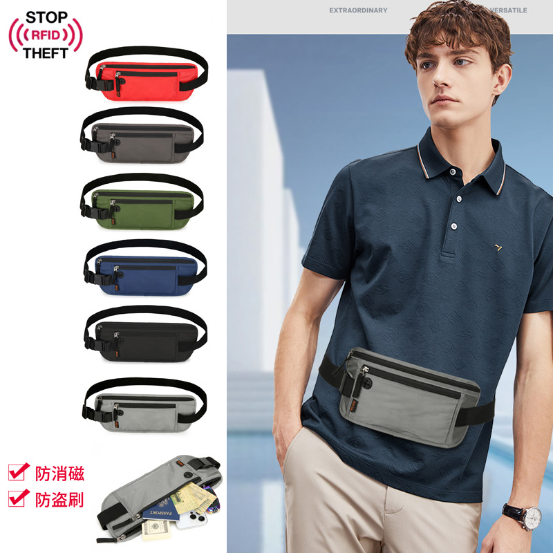 Sports water repellent belt bag