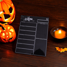 亚马逊跨境锅力冰箱贴烹饪时间表空气炸锅磁性贴挂历软磁贴写字板