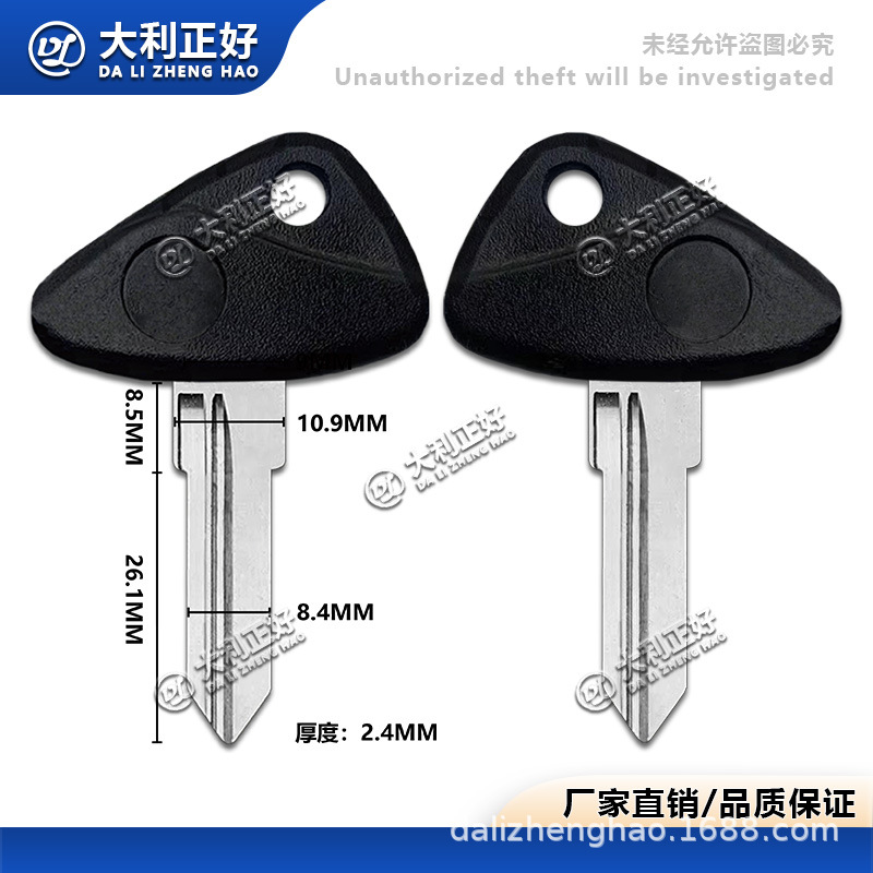 无LOGO适用宝马650CS/F650GS/R1150GS/K1200LT/R1100RT摩托车钥匙