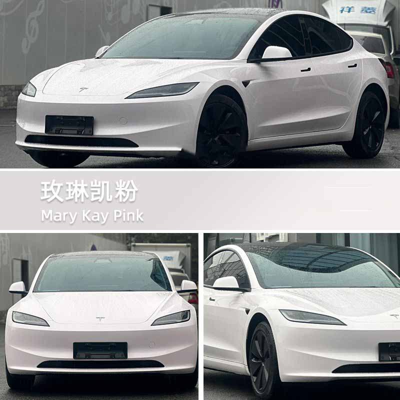 Car PET crystal Marilyn Kay powder coating film, high-gloss finish, for the entire car body, rearview mirrors, and electric motorcycles