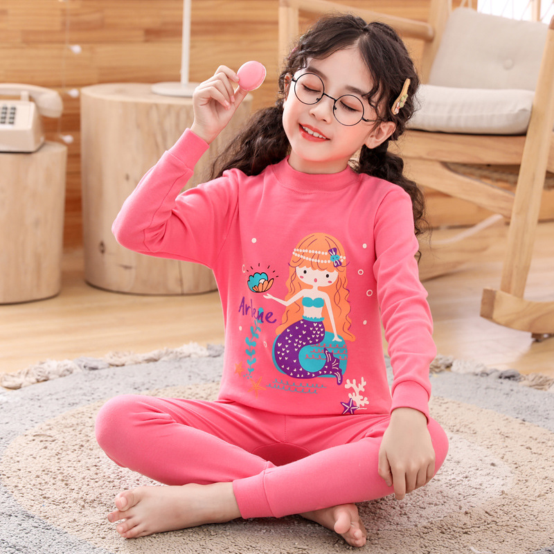 베이비-미들칼라 속옷세트)머메이드