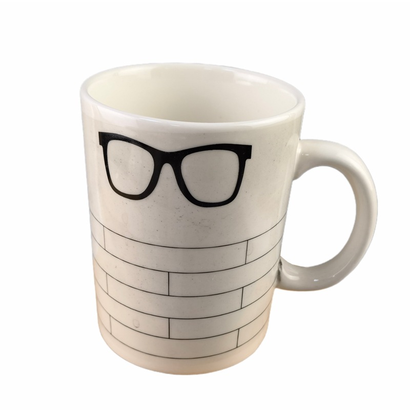 Marca Taza de cerámica nota escrita taza mensaje Copa moda creativa publicidad taza Oficina escritura regalo taza