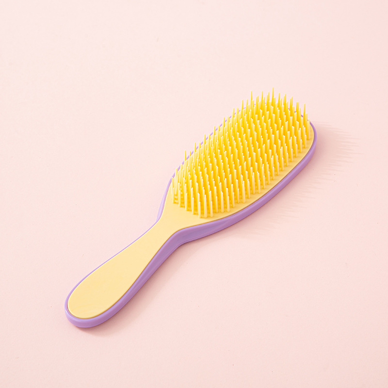 Mango largo costilla peine celebridad de Internet mismo estilo no anudado mullido masaje peine hogar costilla peine peluquería peine del pelo al por mayor