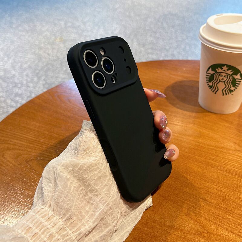秒变17适用苹果16promax手机壳液态硅胶iphone16镜头全包防摔壳女|undefined