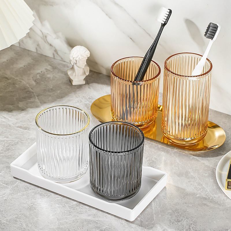 Taza de lavado de estilo japonés, estilo ins, dormitorio de estudiantes de alto valor, cepillado de dientes, taza de enjuague bucal, pareja, taza de cepillo de dientes de lujo ligero para el hogar