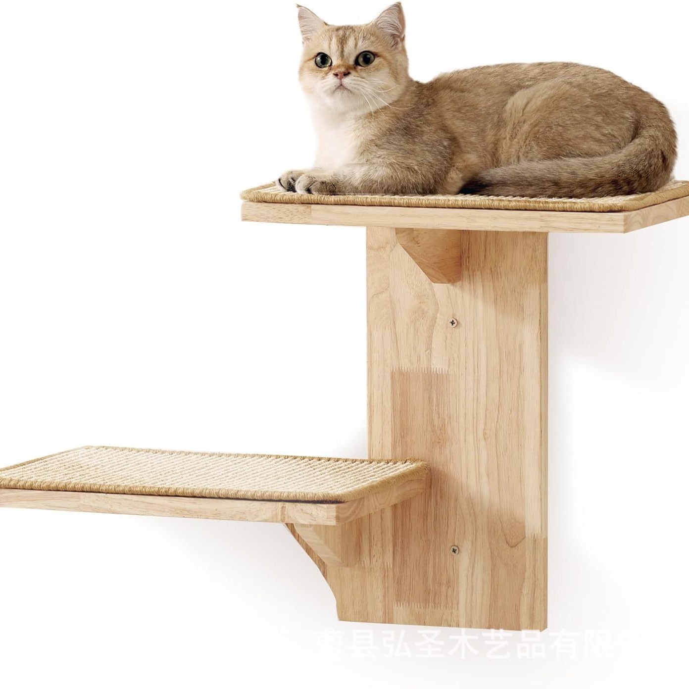 Soporte de escalada para gatos de madera Soporte de pared para gatos de madera Soporte de pared para gatos de madera Suministro directo de fábrica de juguetes de escalada para gatos
