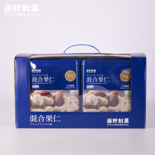 Fujino Fruit Mixed Nuts Cashew Nuts Peanut Almond Nuts Individually Packaged Wedding Snack Food Wholesale