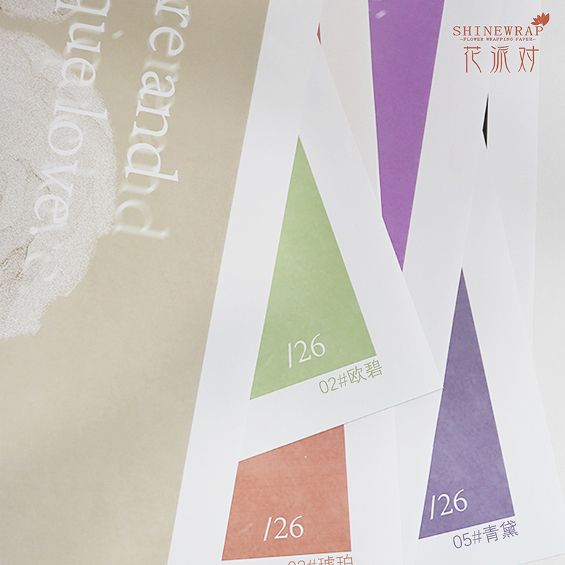 Fábrica de fiestas de flores transfronterizas nuevo papel de embalaje de flores florista ramo de flores papel de embalaje de regalos papel de embalaje de flores