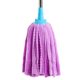 Towel Coral Fleece Mop Thickened Absorbent Traditional Old-fashioned Mop Round Head Flat Head Mop Stainless Steel Rod Mop