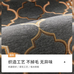 Household kitchen floor mats oil-absorbing non-slip long strips of absorbent mats kitchen dirt-resistant oil-proof and waterproof foot mats carpet