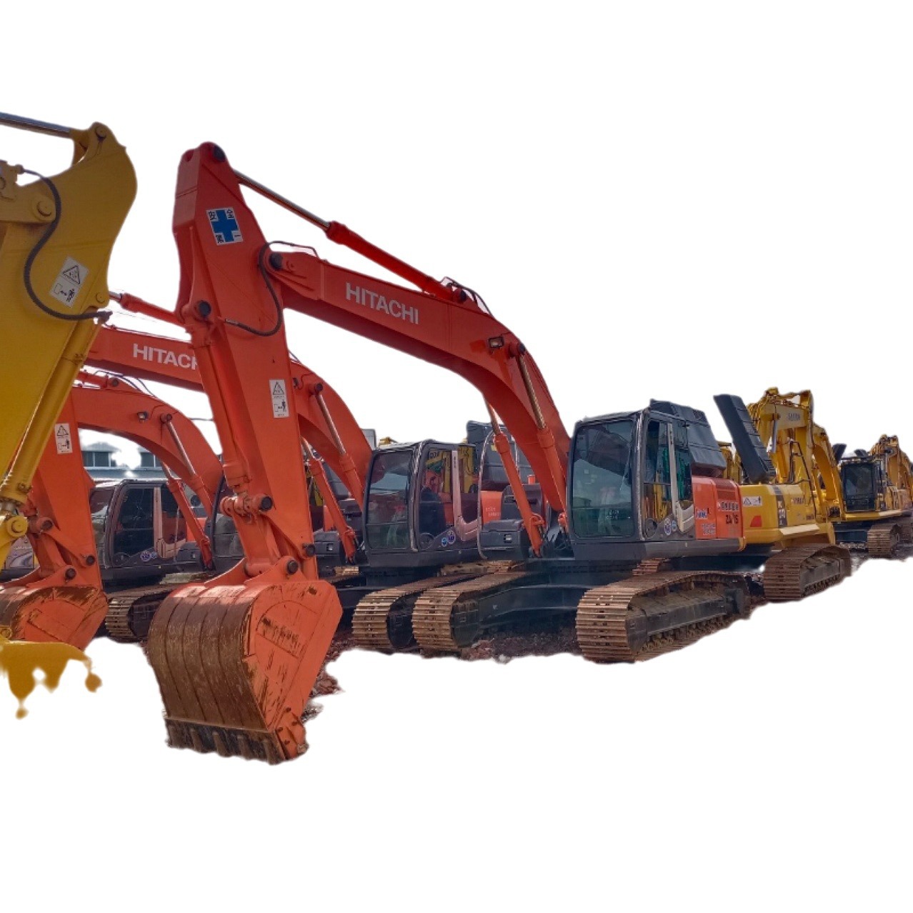 Excavadoras usadas Hitachi 120 Hitachi 130 ventas directas de fábrica