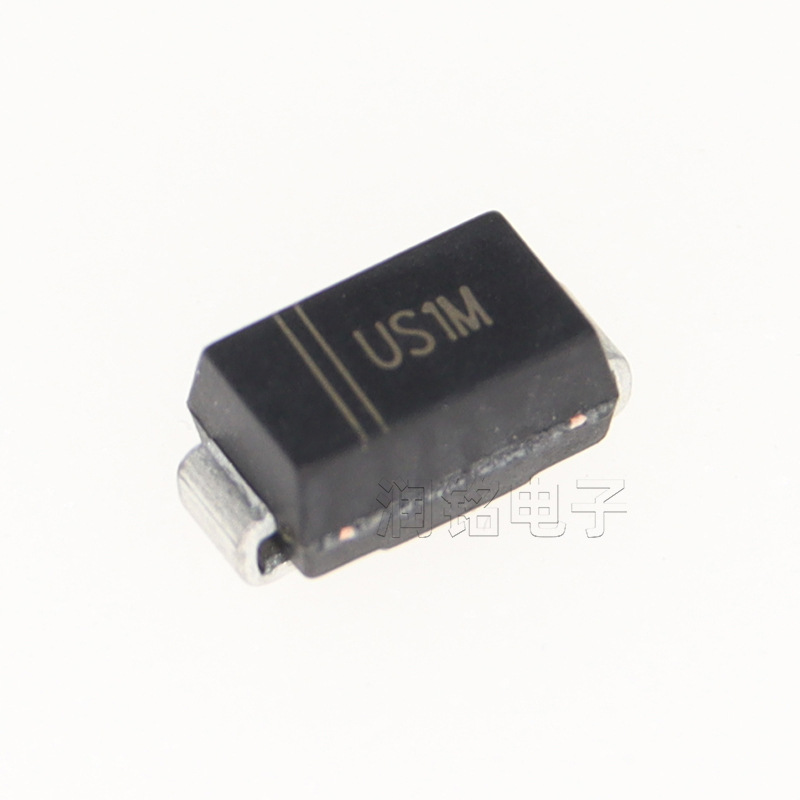 超快恢复二极管 US1M SMA 贴片 1A 1000V 晶导微 HER107/UF4007