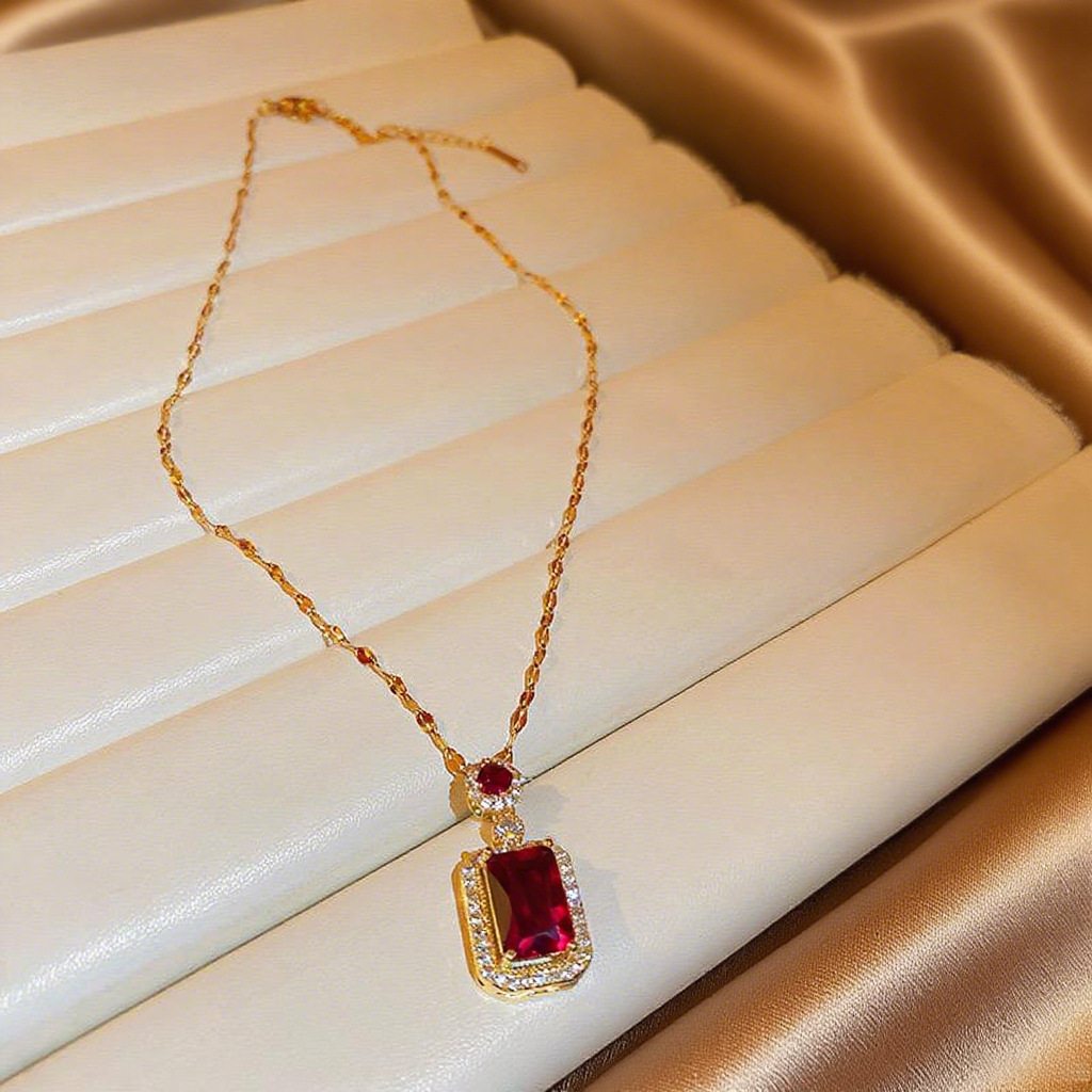 Necklace - Red