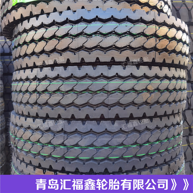 厂家批发全钢丝载重充气轮胎825R20大货车高载不三包轮胎成套