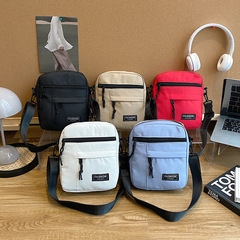 小布包女個性潮流小挎包學生包包百搭休閒單肩包韓版小眾斜挎包